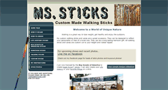 Desktop Screenshot of mssticks.com